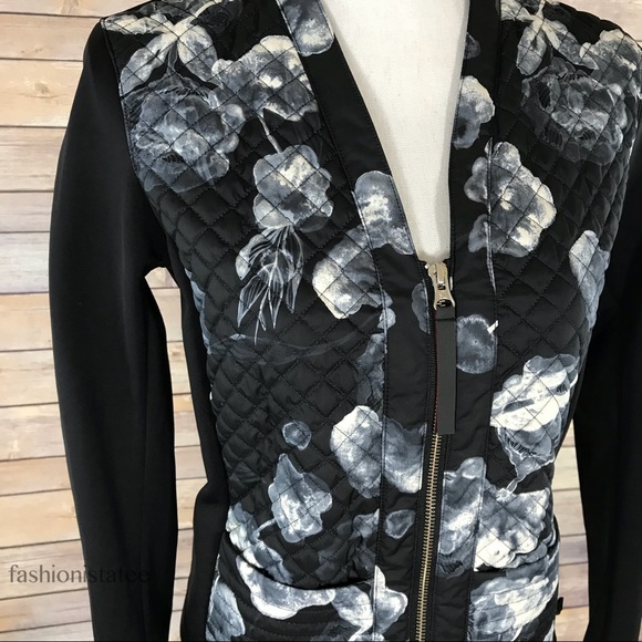 Lululemon inky floral black ghost cardigan again 4 - Picture 2 of 7